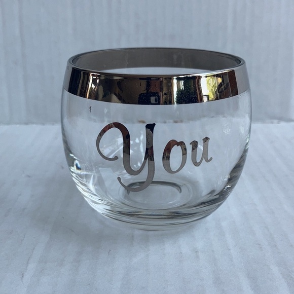 Late 20th Century Dorothy Thorpe Style "Me You Ours" Cocktail Set- 3 Pieces - Picture 2 of 16